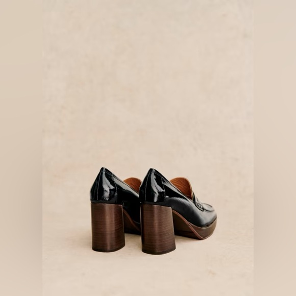 Sezane - JESSIE LOAFERS. Patent Black. Brand New. Size 38/US7 - Picture 3 of 11
